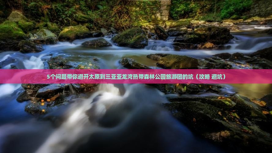 太原前往三亚亚龙湾热带森林公园大型旅游团