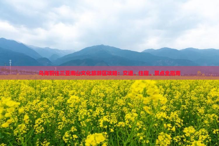 乌海前往三亚南山文化旅游区攻略