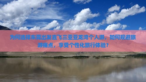 为何选择东莞出发直飞三亚亚龙湾个人游，如何规避旅游痛点，享受个性化旅行体验？