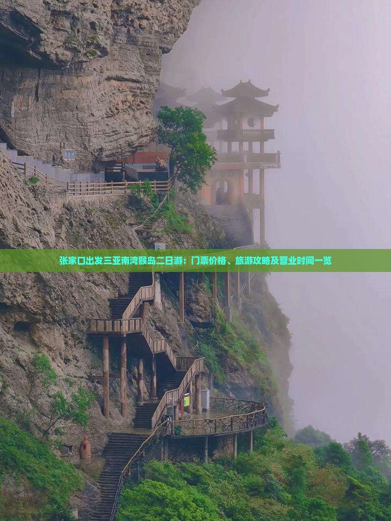 张家口出发三亚南湾猴岛二日游：门票价格、旅游攻略及营业时间一览