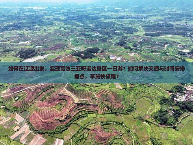 如何在辽源出发，实现高效三亚呀诺达景区一日游？如何解决交通与时间安排痛点，享施快旅程？