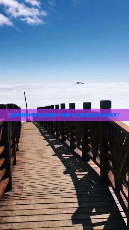 如何从抚州出发选择旅行社前往三亚南山文化旅游区？