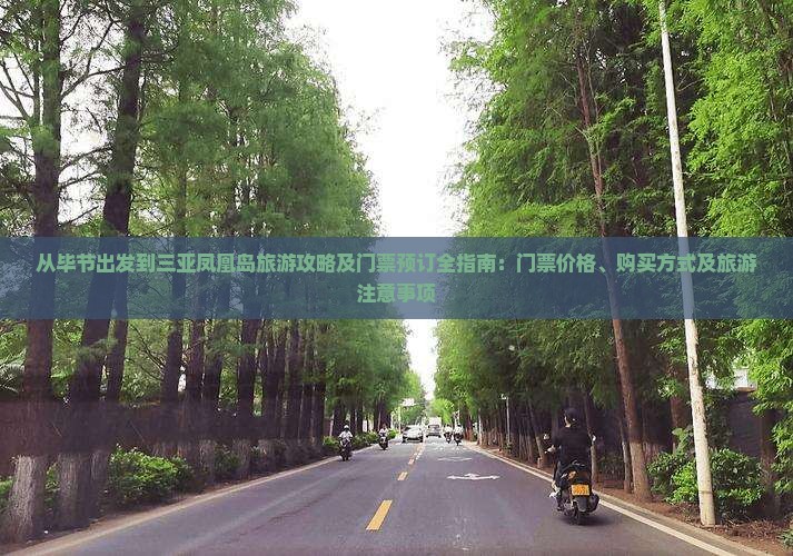 从毕节出发到三亚凤凰岛旅游攻略及门票预订全指南：门票价格、购买方式及旅游注意事项