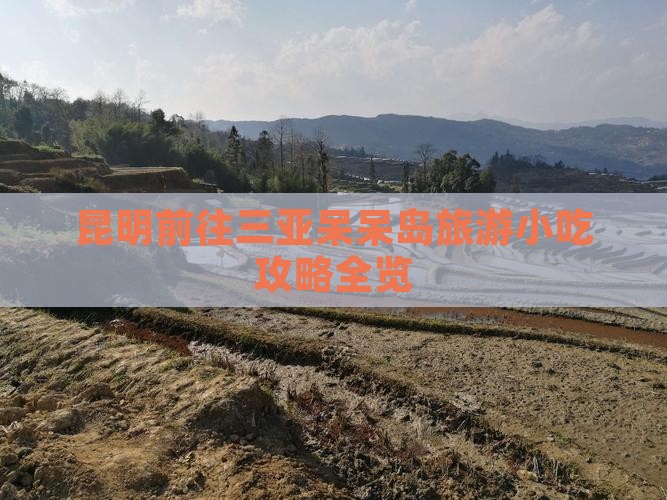 昆明前往三亚呆呆岛旅游小吃攻略全览