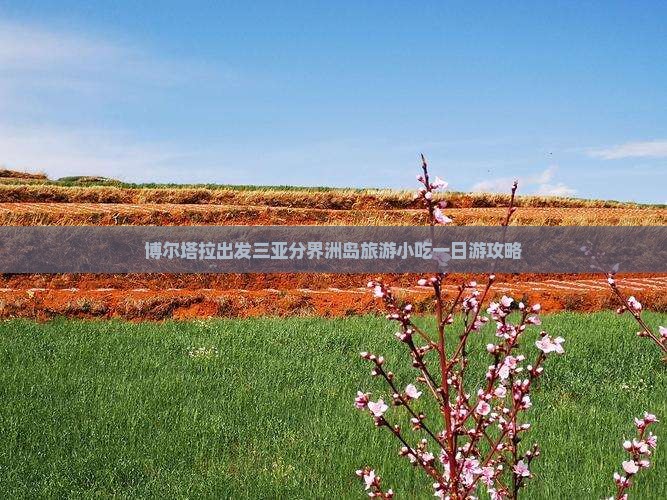 博尔塔拉出发三亚分界洲岛旅游小吃一日游攻略