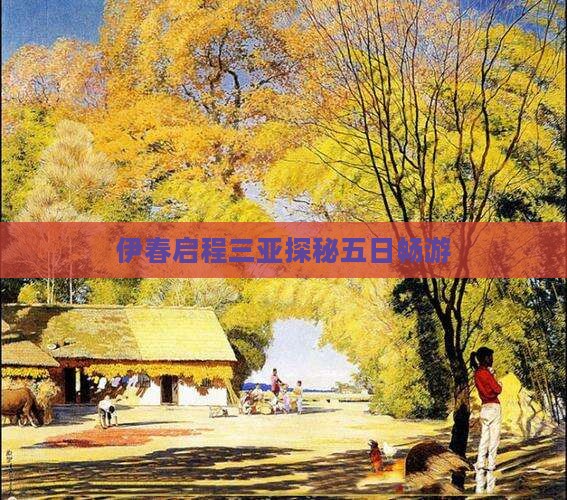 伊春启程三亚探秘五日畅游