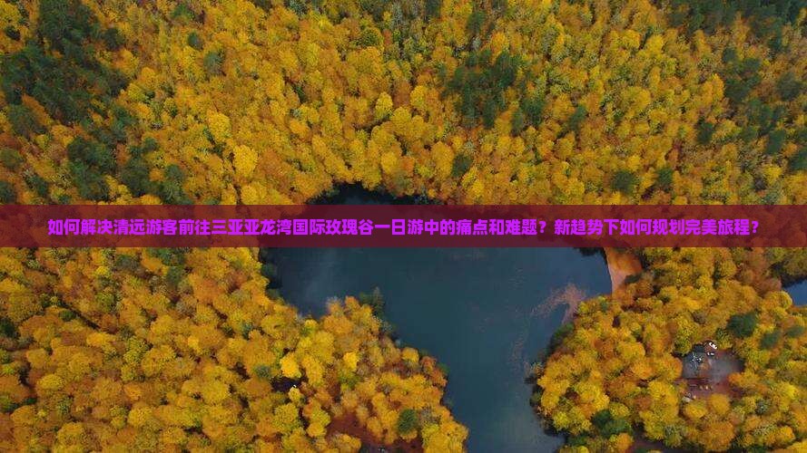 如何解决清远游客前往三亚亚龙湾国际玫瑰谷一日游中的痛点和难题？新趋势下如何规划完美旅程？