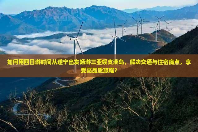 如何用四日游时间从遂宁出发畅游三亚蜈支洲岛，解决交通与住宿痛点，享受高品质旅程？