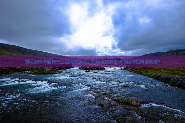 为何张掖游客去三亚后海旅游时，如何寻找特色小吃以满足味蕾需求？