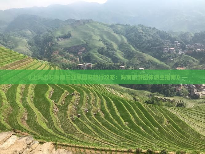 《上海出发海南三亚凤凰岛旅行攻略：海南旅游团体游全指南》