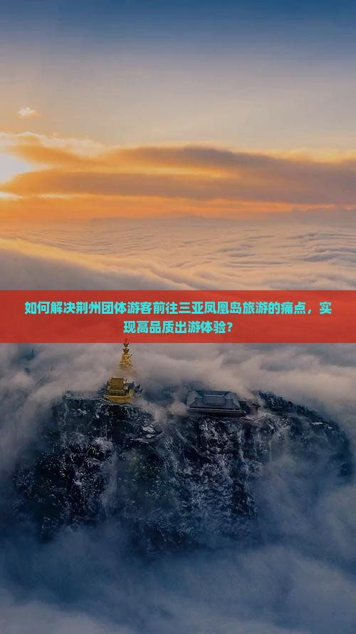 如何解决荆州团体游客前往三亚凤凰岛旅游的痛点，实现高品质出游体验？