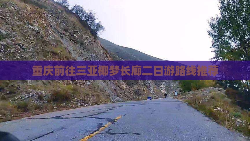 重庆前往三亚椰梦长廊二日游路线推荐