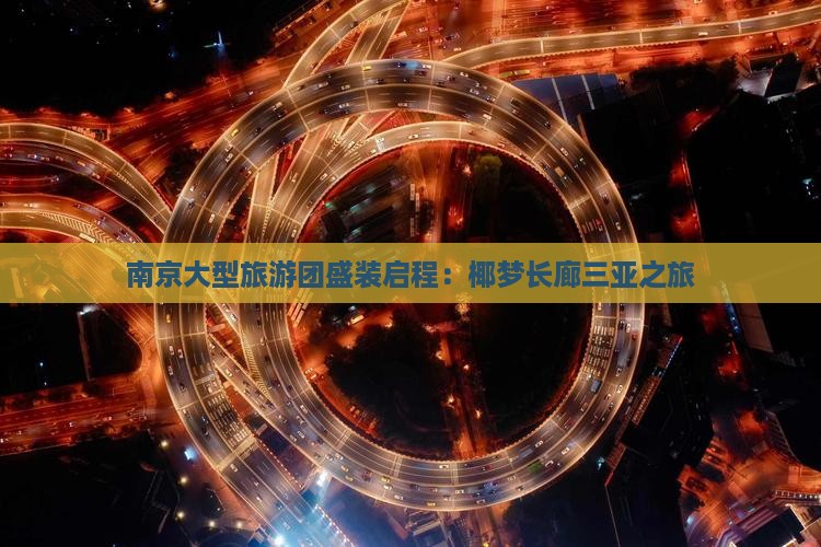 南京大型旅游团盛装启程：椰梦长廊三亚之旅