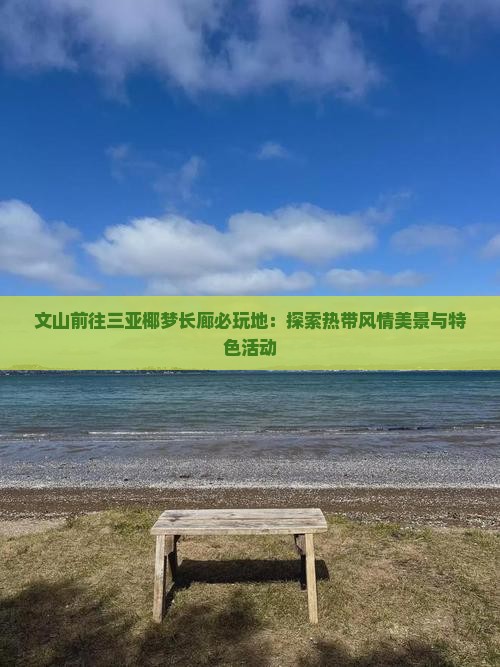 文山前往三亚椰梦长廊必玩地：探索热带风情美景与特色活动