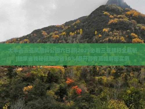大丰去三亚凤凰岭公园六日游