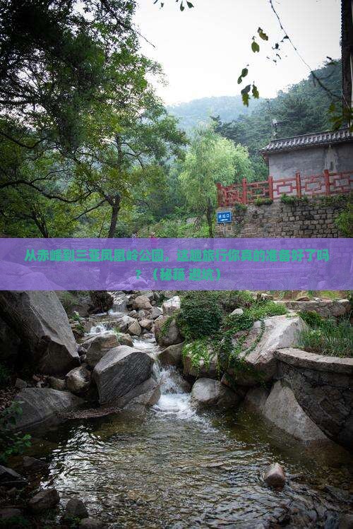 赤峰前往三亚凤凰岭公园旅游打卡点