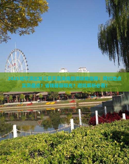 哈尔滨出发三亚天涯海角旅游网红地点