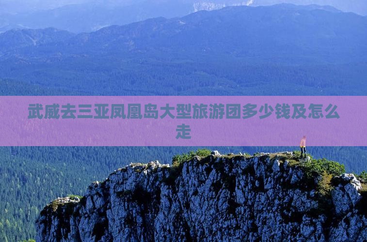武威去三亚凤凰岛大型旅游团