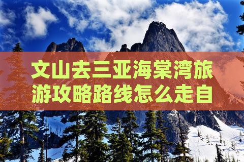 文山去三亚海棠湾旅游