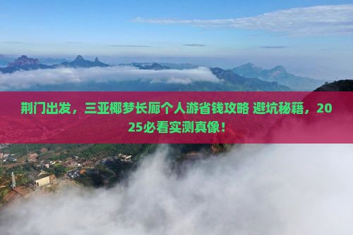 荆门去三亚椰梦长廊个人游