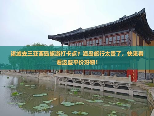 诸城去三亚西岛旅游打卡点？海岛旅行太贵了，快来看看这些平价好物！