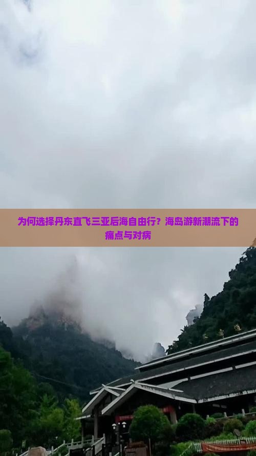 为何选择丹东直飞三亚后海自由行？海岛游新潮流下的痛点与对病