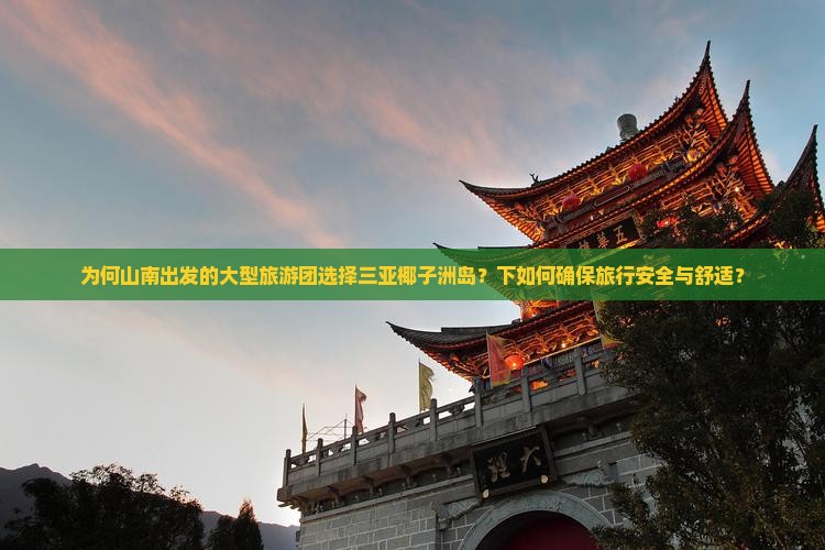 为何山南出发的大型旅游团选择三亚椰子洲岛？下如何确保旅行安全与舒适？