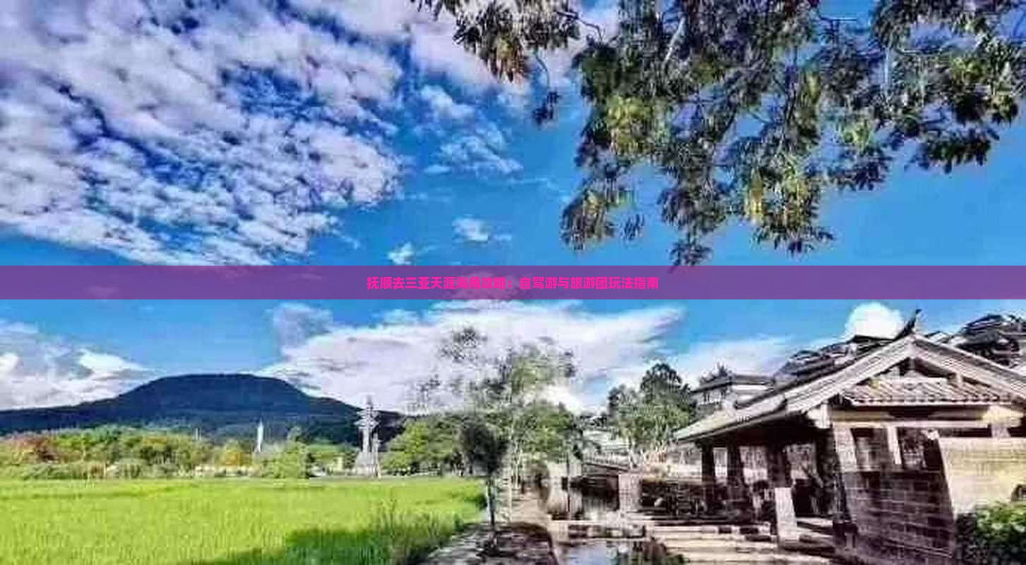 抚顺去三亚天涯海角攻略：自驾游与旅游团玩法指南
