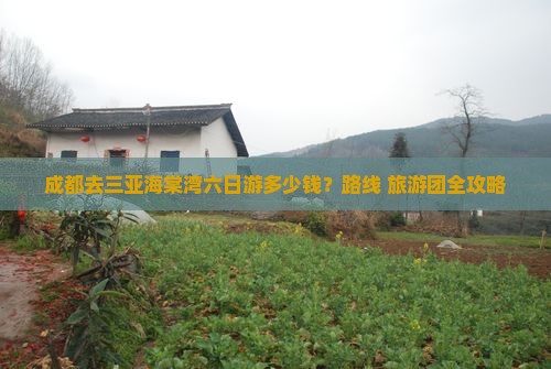 成都去三亚海棠湾六日游多少钱？路线+旅游团全攻略