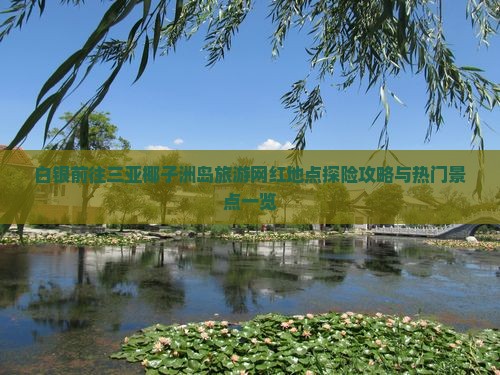 白银前往三亚椰子洲岛旅游网红地点探险攻略与热门景点一览
