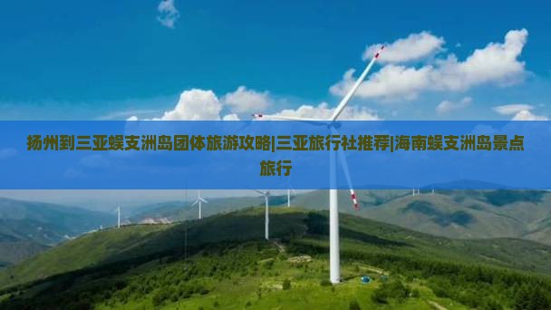 扬州到三亚蜈支洲岛团体旅游攻略|三亚旅行社推荐|海南蜈支洲岛景点旅行