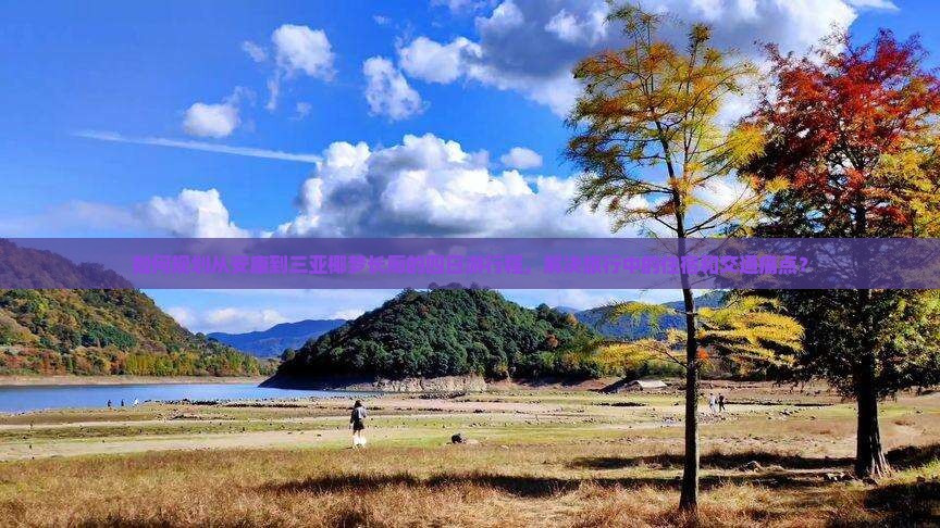 如何规划从安康到三亚椰梦长廊的四日游行程，解决旅行中的住宿和交通痛点？