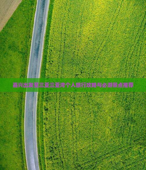 嘉兴出发至三亚三亚湾个人旅行攻略与必游景点推荐