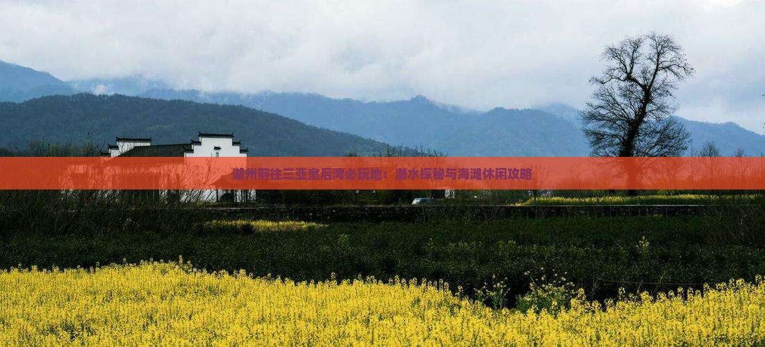 湖州前往三亚皇后湾必玩地：潜水探秘与海滩休闲攻略