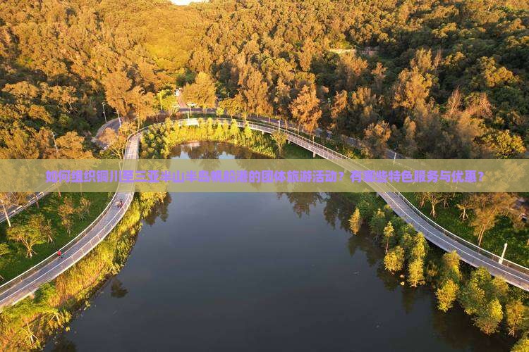 如何组织铜川至三亚半山半岛帆船港的团体旅游活动？有哪些特色服务与优惠？
