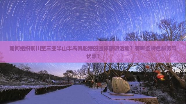如何组织铜川至三亚半山半岛帆船港的团体旅游活动？有哪些特色服务与优惠？