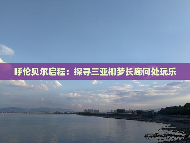 呼伦贝尔启程：探寻三亚椰梦长廊何处玩乐
