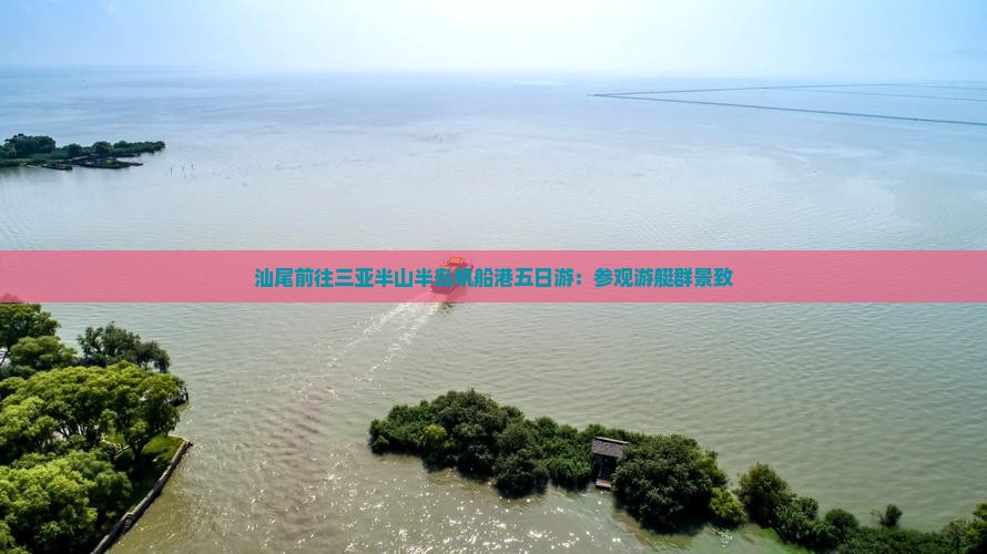 汕尾前往三亚半山半岛帆船港五日游：参观游艇群景致