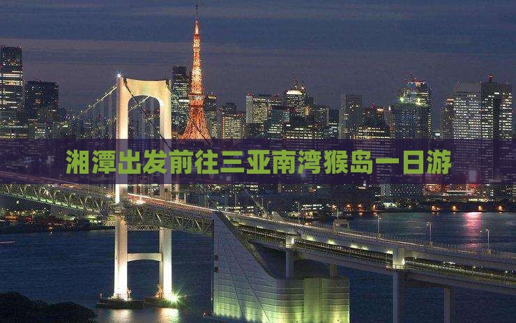 湘潭出发前往三亚南湾猴岛一日游