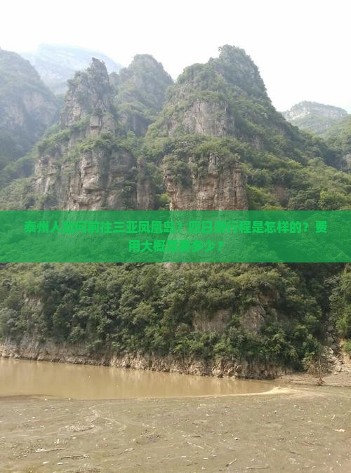 泰州人如何前往三亚凤凰岛？四日游行程是怎样的？费用大概需要多少？
