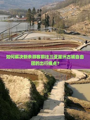 如何解决新余游客前往三亚崖洲古城自由团的出行痛点？
