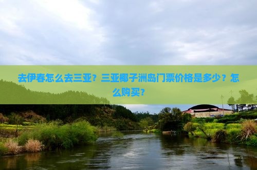 去伊春怎么去三亚？三亚椰子洲岛门票价格是多少？怎么购买？