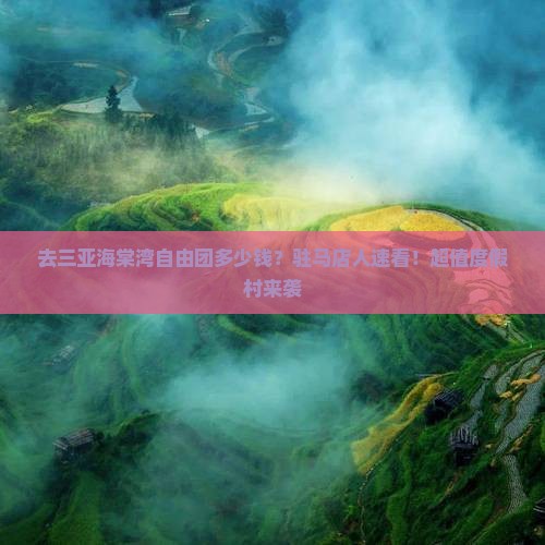 去三亚海棠湾自由团多少钱？驻马店人速看！超值度假村来袭