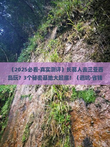长葛去三亚西岛必玩地