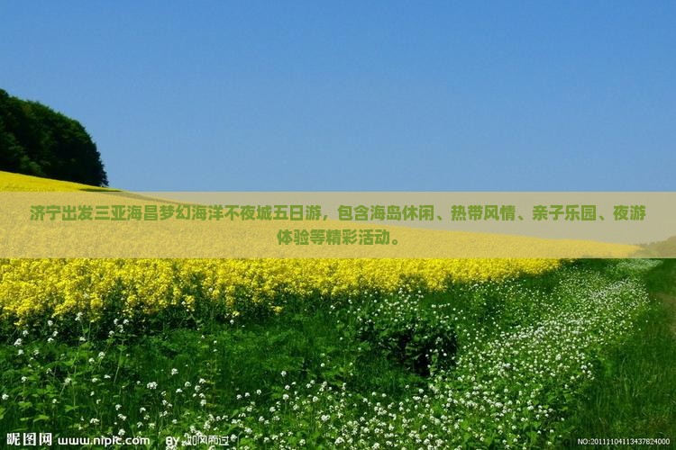 济宁出发三亚海昌梦幻海洋不夜城五日游