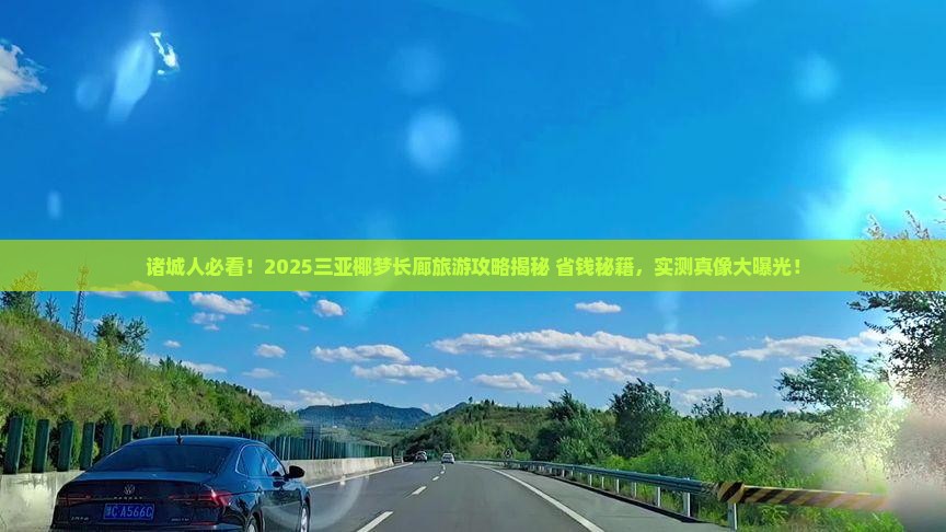 诸城去三亚椰梦长廊旅游网红地点 诸城去三亚椰梦长廊旅游网红地点