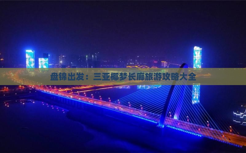 盘锦出发：三亚椰梦长廊旅游攻略大全