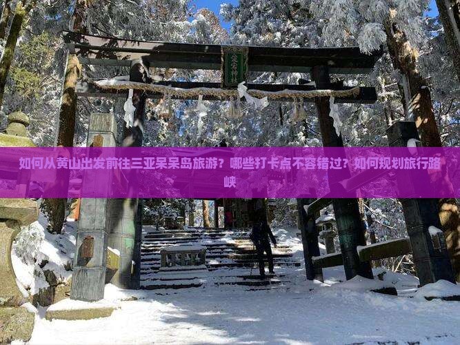 如何从黄山出发前往三亚呆呆岛旅游？哪些打卡点不容错过？如何规划旅行路峡
