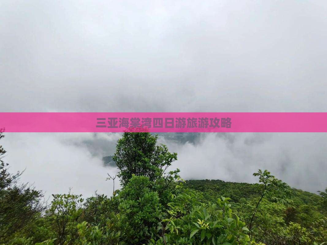 三亚海棠湾四日游旅游攻略