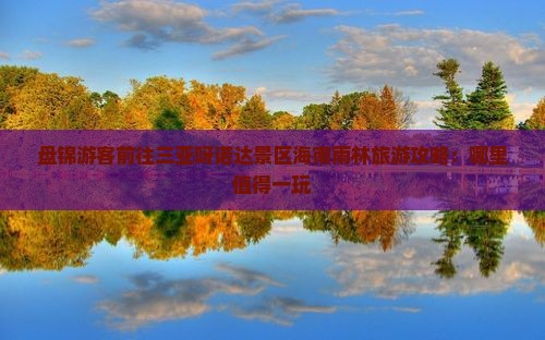 盘锦游客前往三亚呀诺达景区海南雨林旅游攻略：哪里值得一玩